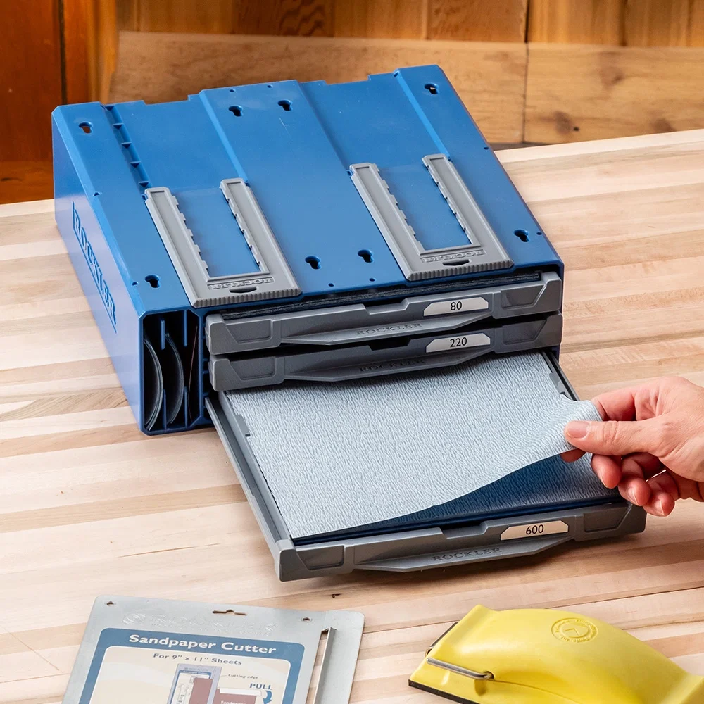 Rockler Sandpaper Storage System, 9'' x 11'' Sheets