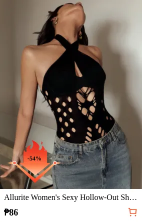 Allurite Women s Sexy Hollow-Out...
