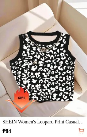SHEIN Women s Leopard Print Casual...