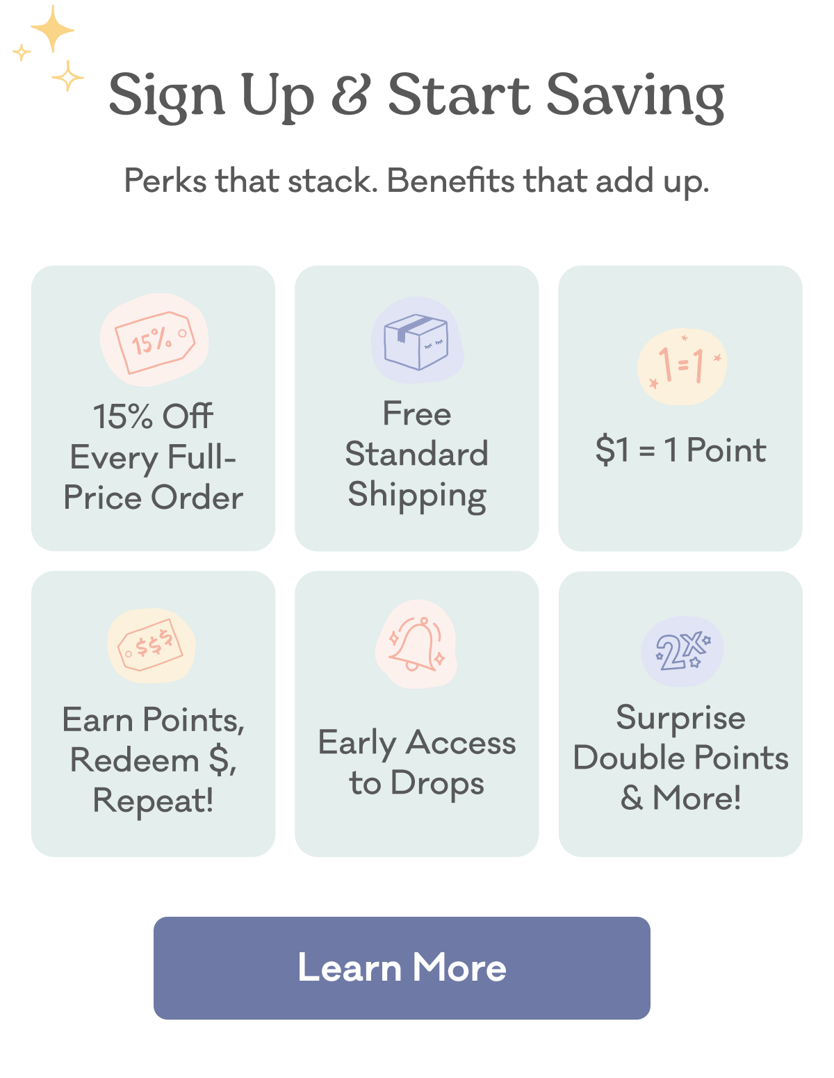 Enable images to see savings that stack