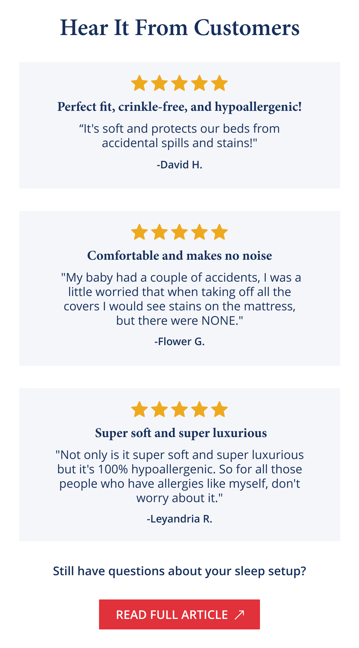 Hear it from customers ...