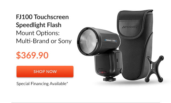 FJ100 Touchscreen Speedlight Flash