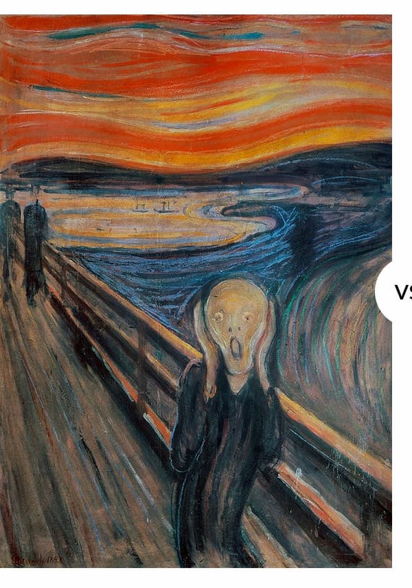 Expressionism has a dark, moody, and at times cynical feeling