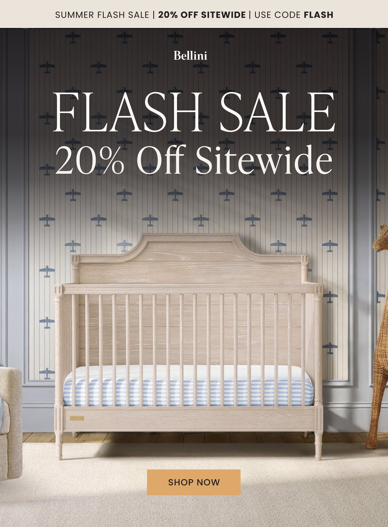 Flash Sale 20% Off Sitewide