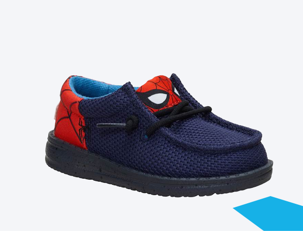 Display Image of Minnie Mouse Themed Heydude Sneaker