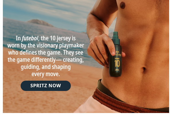 In futbol, the 10 jersey is worn by the visionary playmaker who defines the game. - SPRITZ NOW