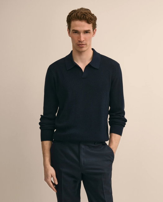 Image of Performance Series Johnny Collar Sweater
