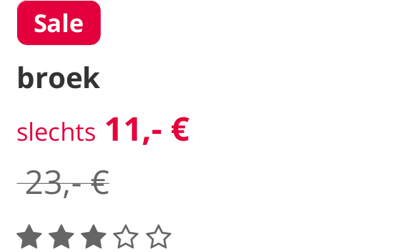 Onze favorieten
