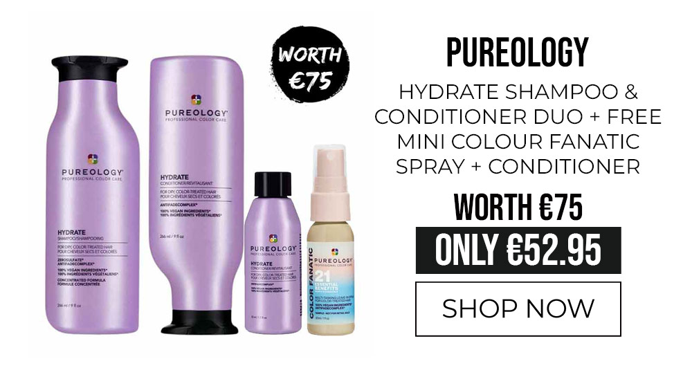 Pureology Hydrate Shampoo & Conditioner Duo + FREE Mini Colour Fanatic Spray + Conditioner