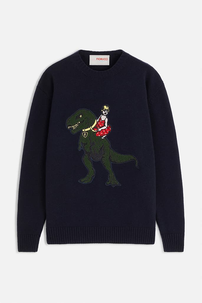 T-Rex Patch Sweater