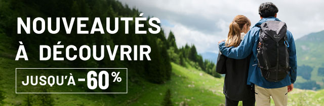 Nouveatués à découvrir jusqu'à moins 60 pour cent
