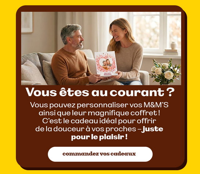 COMMANDEZ VOS CADEAUX