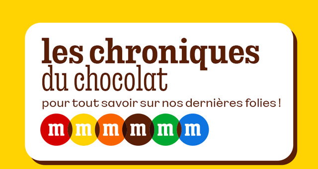 LES CHRONIQUES DU CHOCOLAT
