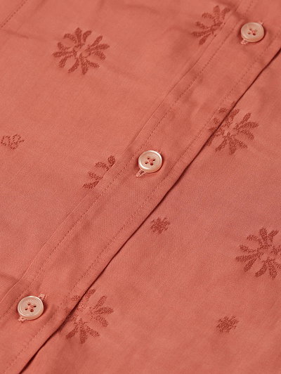 Jacquard Tailored-Fit Shirt