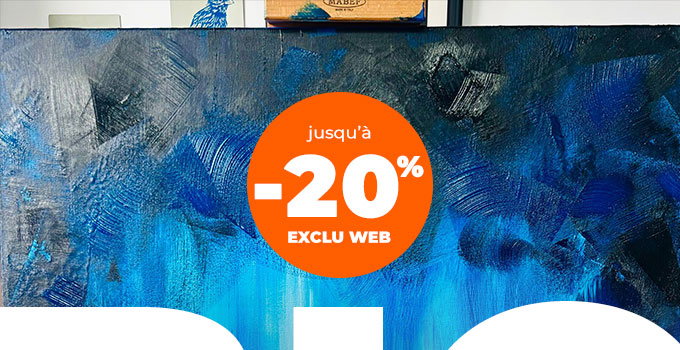 Big Art : jusqu'à 20% sur les formats XXL