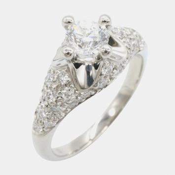 Corona Pt950 Platinum Diamond 