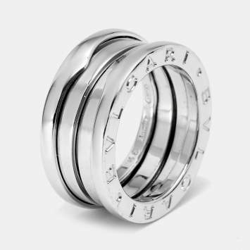 B.Zero1 4-Band 18k White Gold 