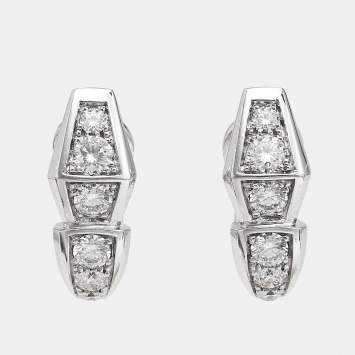 Serpenti Viper Diamond 18k Whi