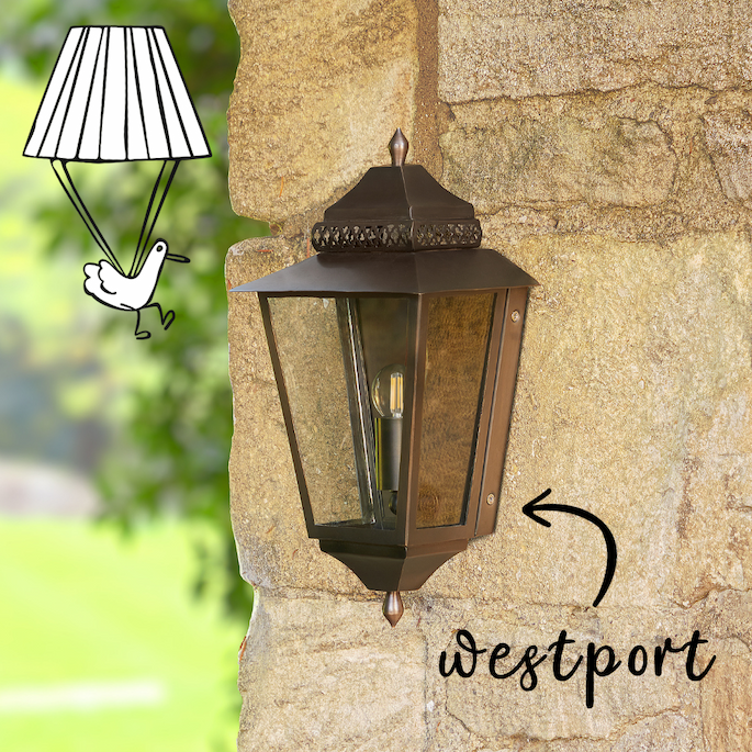 smaller westport wall sconce bronze