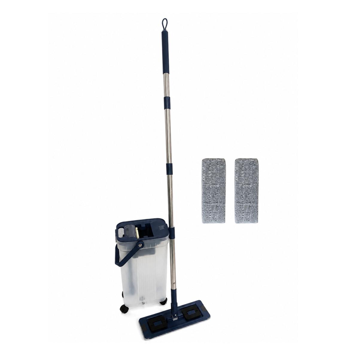 Clearly Clean HandiMop 3-Chamber Mop and Bucket Kit