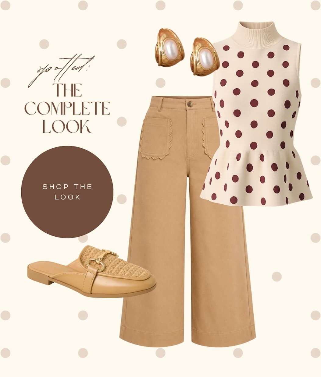 "Spotted: The Complete Look. Shop the Look."
