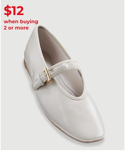 Shop Buckle Strap Mary Jane Flats