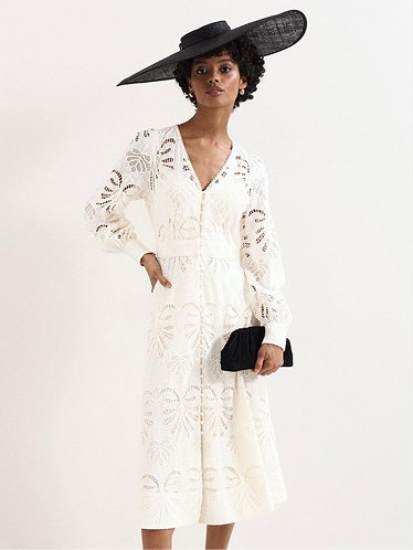 Inara Lace Midi Dress