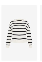 Shop the Kenia Stripe Crew Neck Knit Jumper