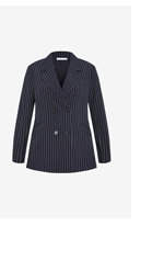 Shop the Karla Pinstripe Blazer