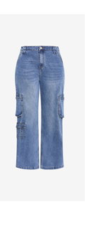 Shop the Harley Fit Miley Cargo Regular Jean