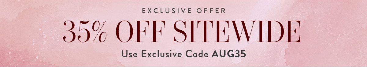 35% Off Everything with AUG35