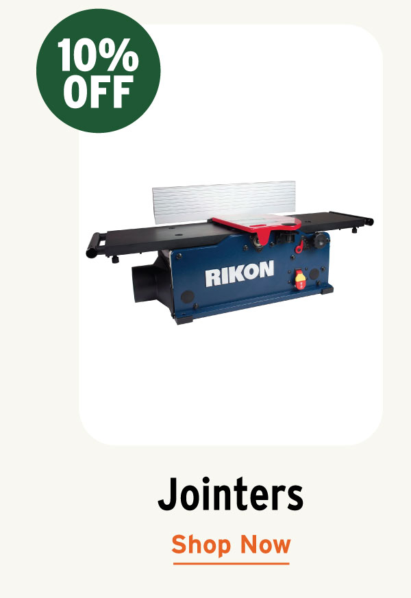 10% Off Jointers