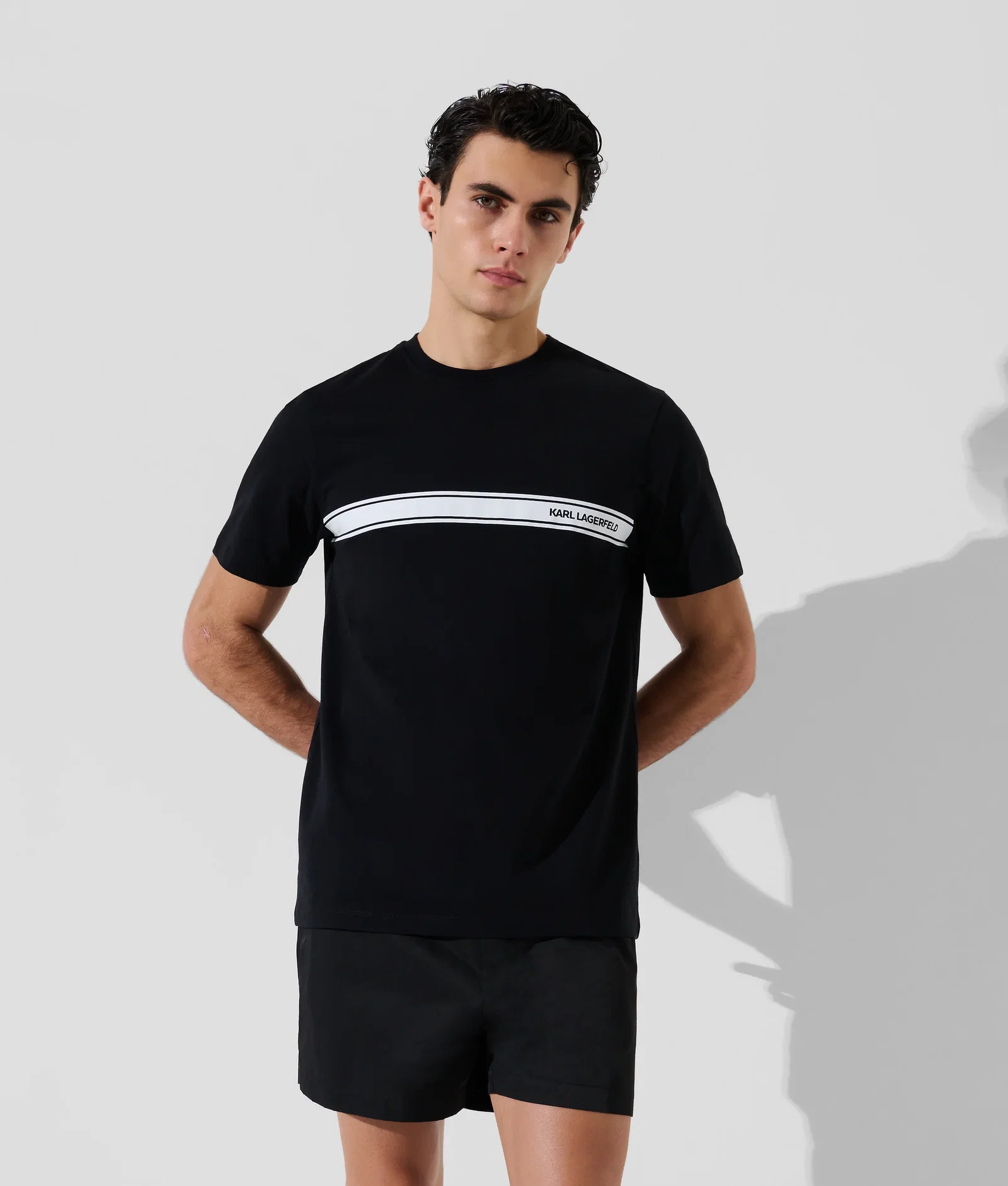 Image of LOGO BEACH T-SHIRT