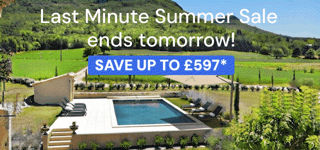 Last Minute Summer Sale ends tomorrow!