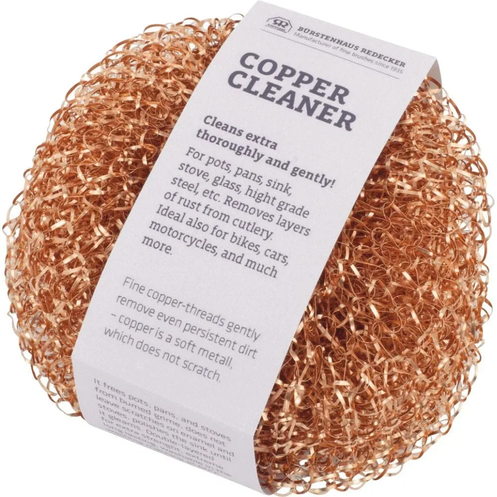 Image of Redecker Copper Cleaner Scourer (Pack Of 2)