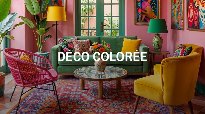Déco colorée