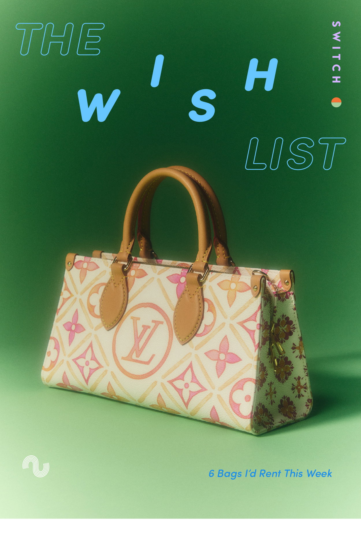 an image of a poster with a price tag and a bunch of bags