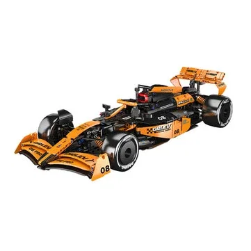 Mould King 13207 13208 1/8 Scale RB20 MCL Racing Car Model MOC Building Block Brick Assembly Kit Kids Boys Birthday Gift