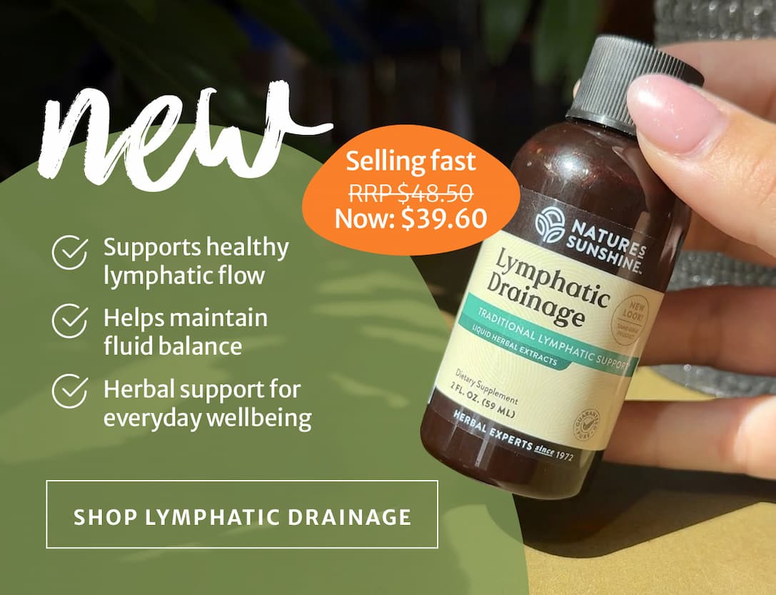 Shop new Nature's Sunshine Lymphatic Drainage