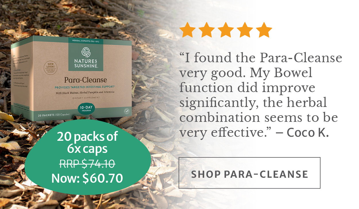 Shop Nature's Sunshine Para-Cleanse