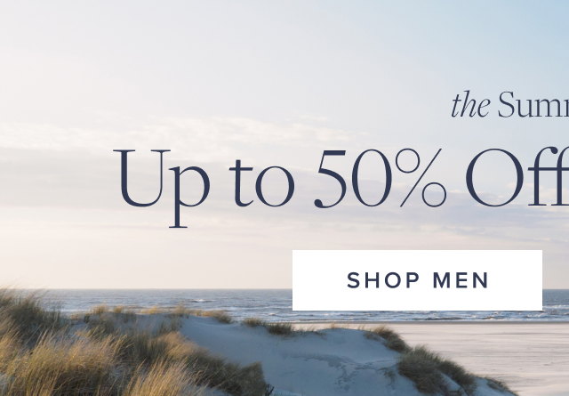 Up to 50% Off Select Styles Shop Men