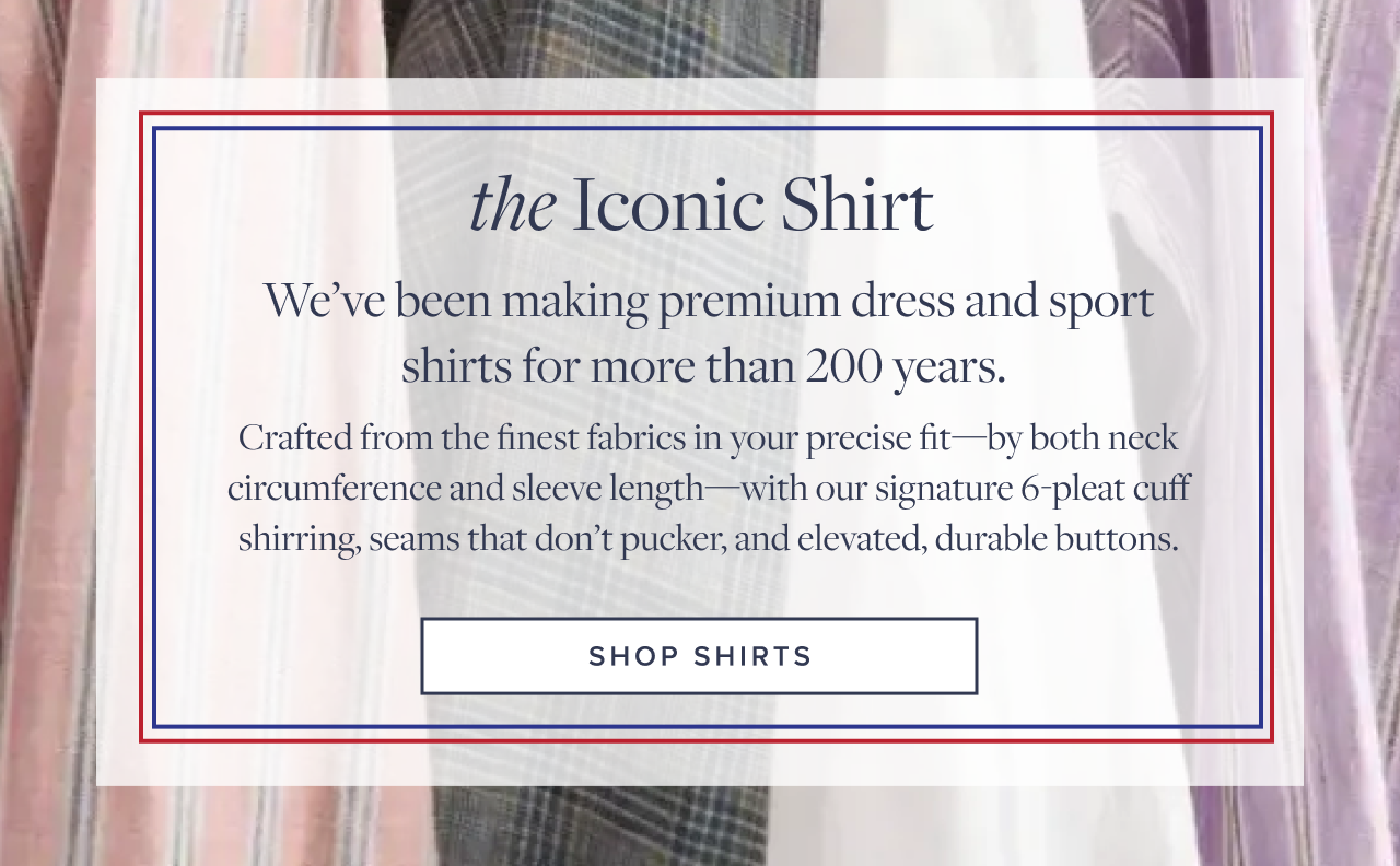 the Iconic Shirt Shop Shirts