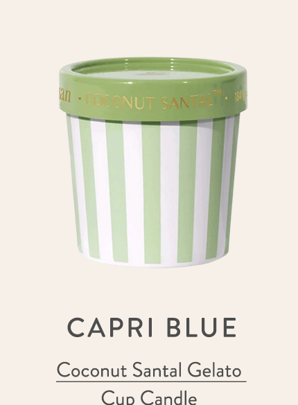 Coconut Santal Gelato Cup Candle