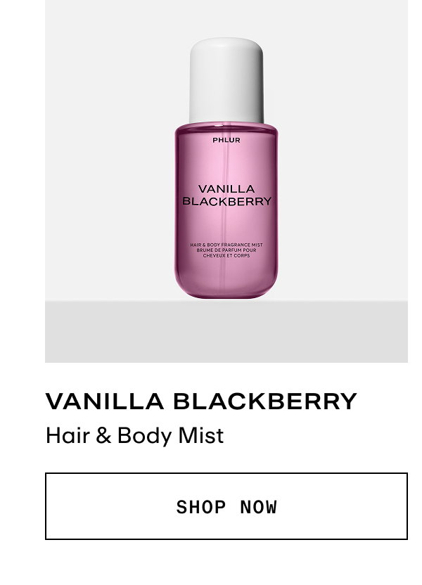Vanilla Blackberry - Hair & Body Mist