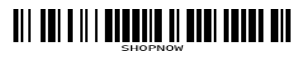 Scan this barcode to redeem the offer.