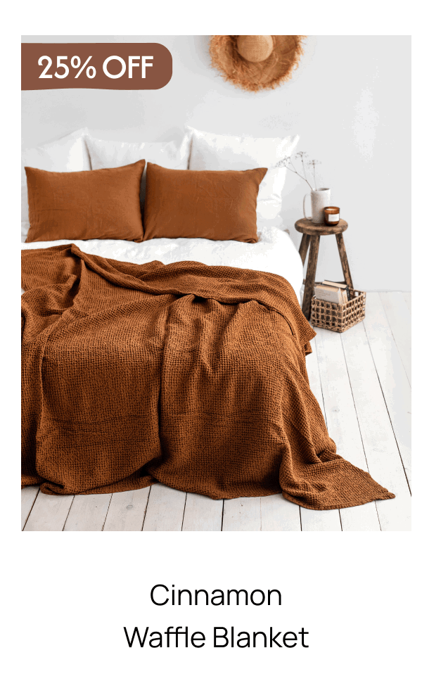 Cinnamon Waffle Blanket