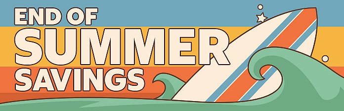 end of summer savings