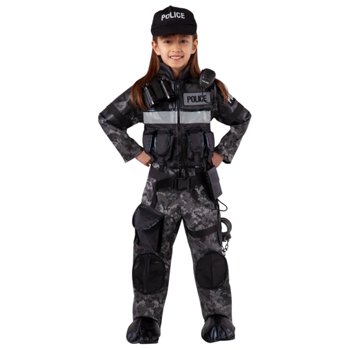 Teetot Police Team Child Costume