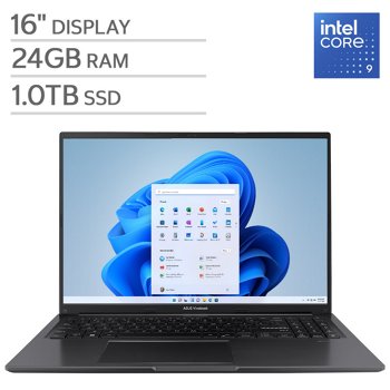 ASUS Vivobook 16-inch OLED Laptop with Intel Core 9 Series 2 Processor