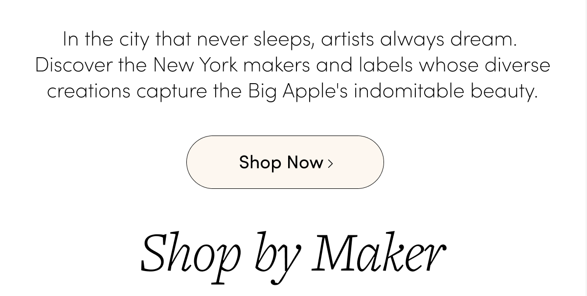 Shop Made in NY Edit